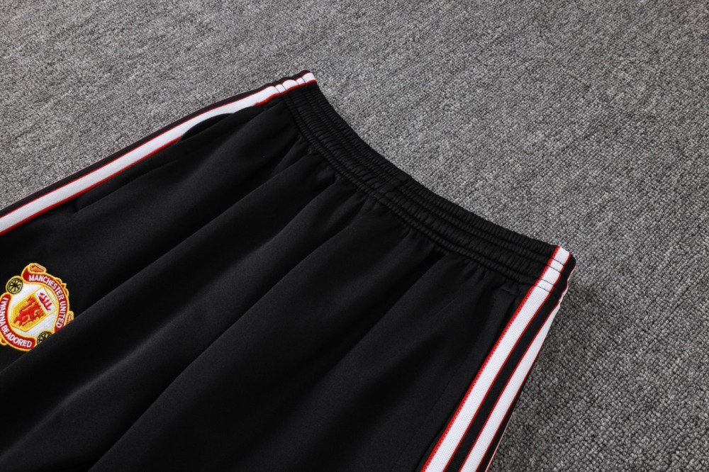 2026 Manchester United Black Jacket Training Suit Set