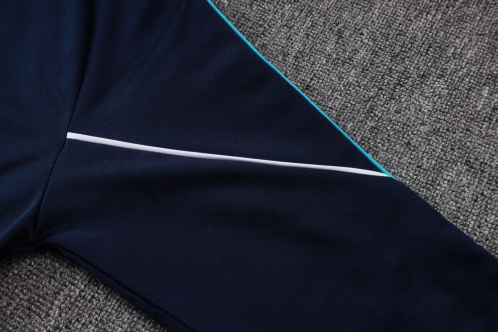 2026 Marseilles Cyan Jacket Training Suit Set