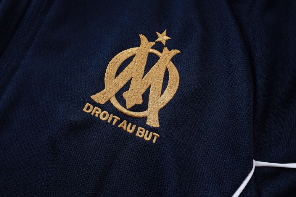 2026 Marseilles Cyan Jacket Training Suit Set