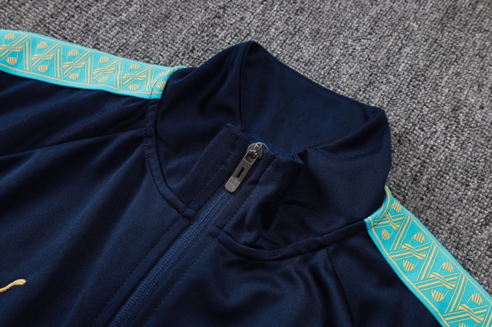 2026 Marseilles Cyan Jacket Training Suit Set
