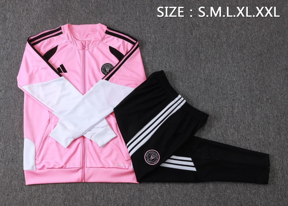 2026 Miami Pink Jacket Training Suit Set