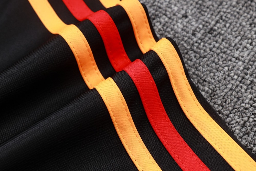 202526 Arsenal Black Long-sleeved half-pull training kit Football team kit