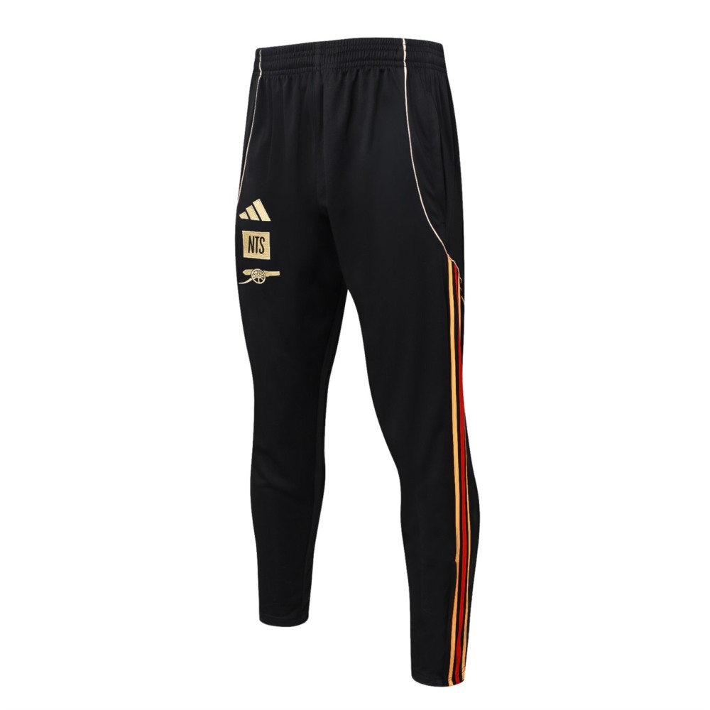 202526 Arsenal Black Long-sleeved half-pull training kit Football team kit