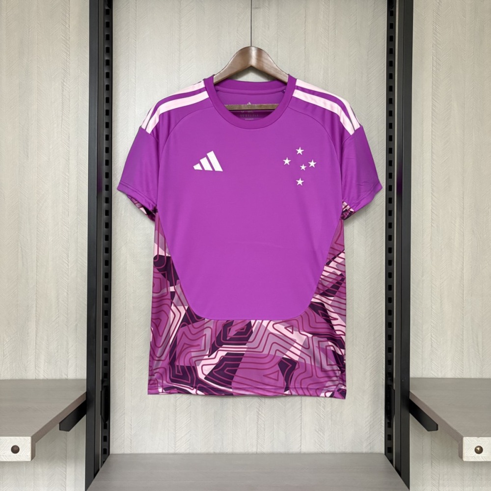 2026/27 Cruzeiro Goalkeeper Purple Jersey Fan version