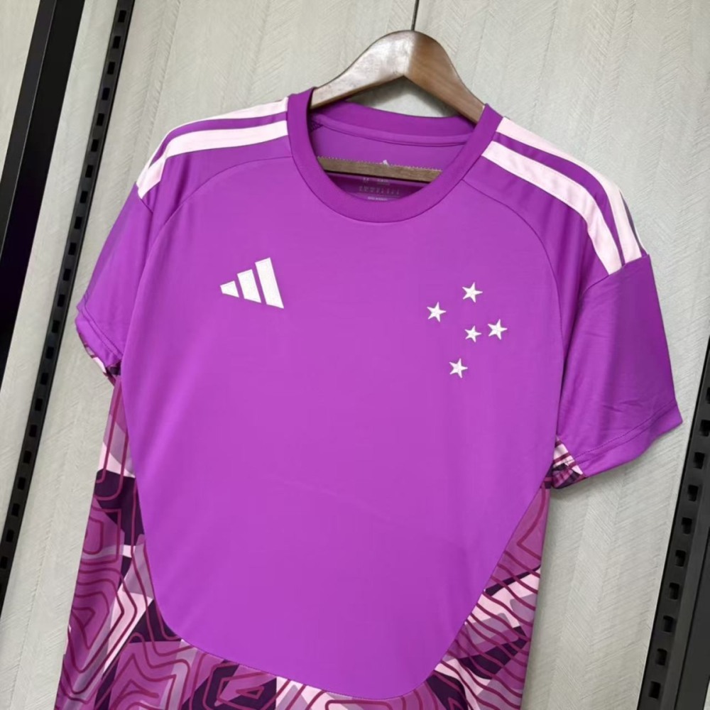 2026/27 Cruzeiro Goalkeeper Purple Jersey Fan version