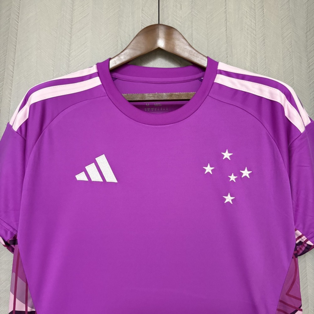2026/27 Cruzeiro Goalkeeper Purple Jersey Fan version