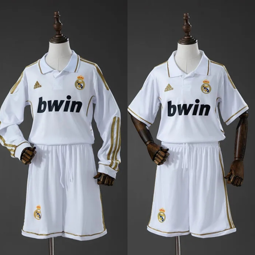 Retro Real Madrid 2011/12 Home Kid Kits