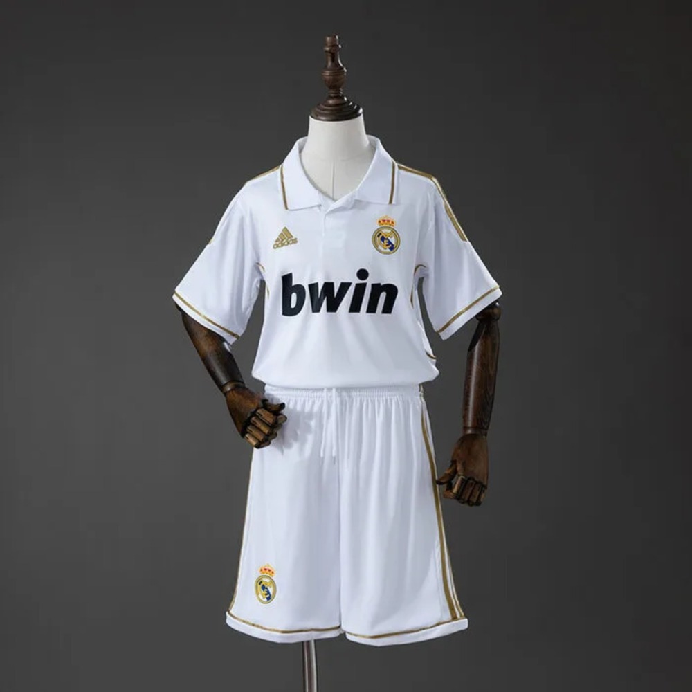 Retro Real Madrid 2011/12 Home Kid Kits
