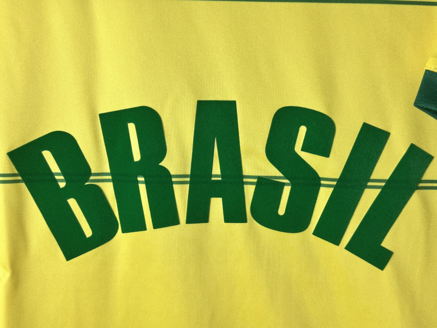 Retro 1984 Brazil COB Adidas Yellow Jersey Fan Version