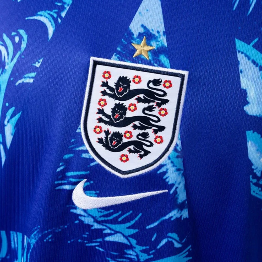 England 2026 World Cup Goalkeeper Blue Jersey Fan Version