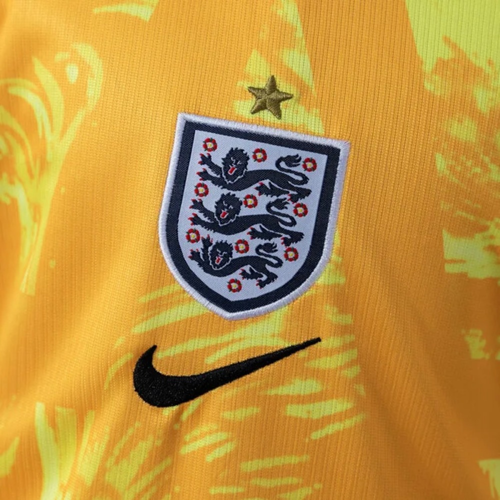 England 2026 World Cup Goalkeeper Yellow Kid Kits