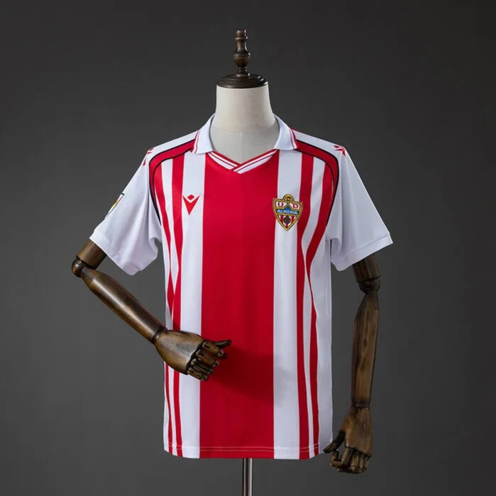 2026 UD Almeria Vintage Style Jersey Fan Version
