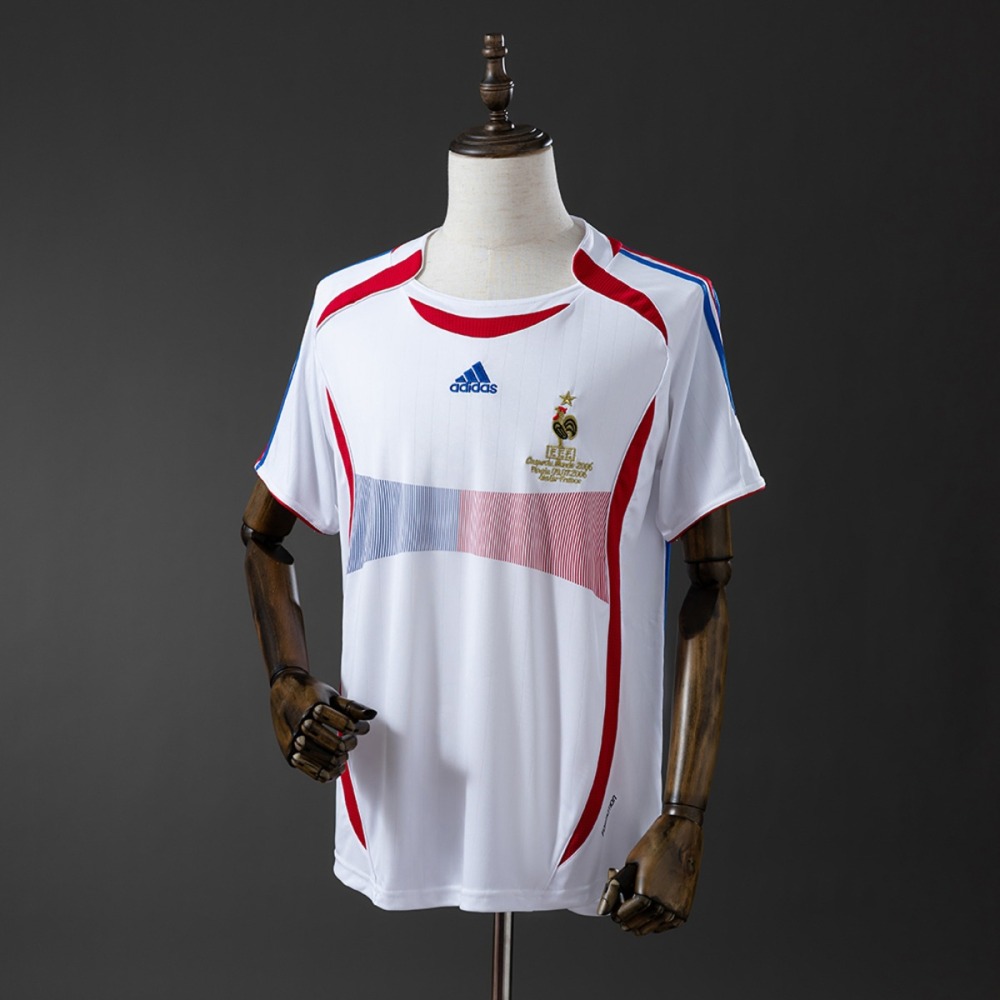 Retro France 2006 Away Jersey Fan Version