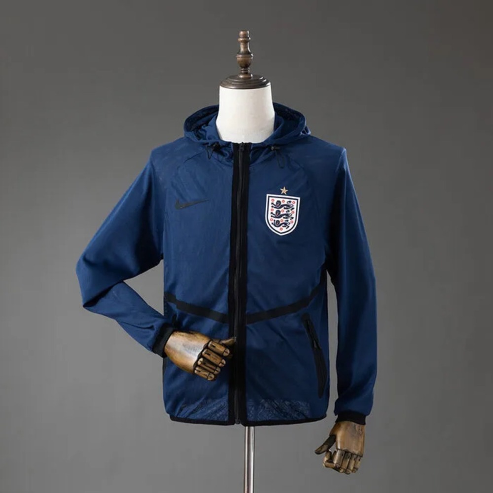 2026 England Black Windbreaker