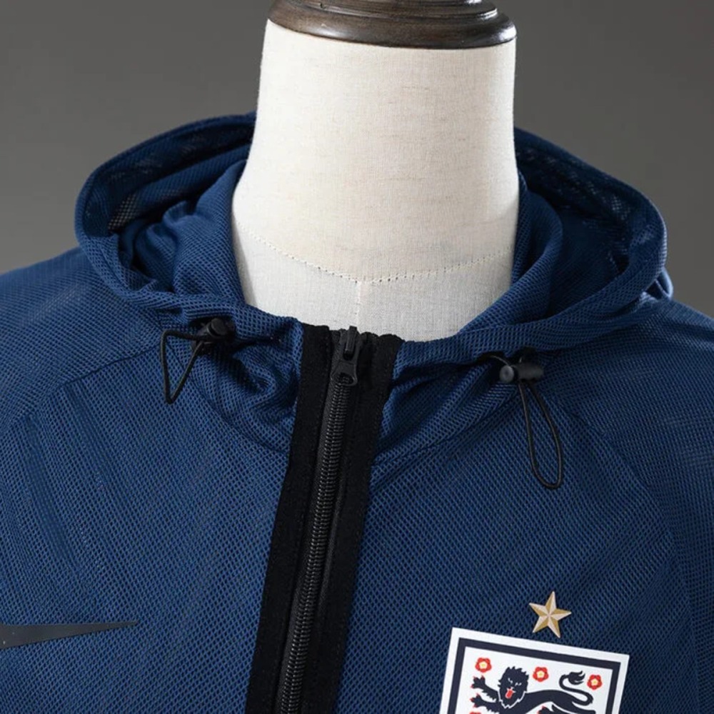 2026 England Black Windbreaker