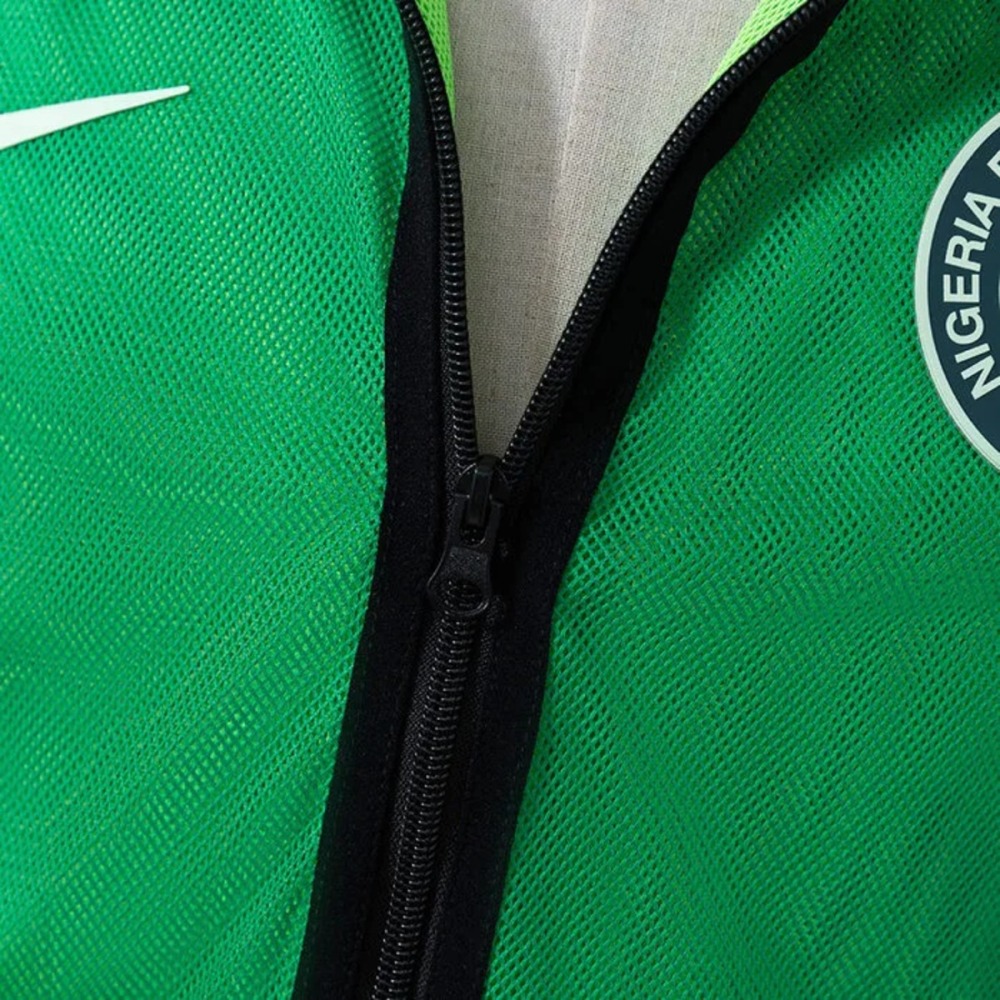 2026 Nigeria Green Windbreaker