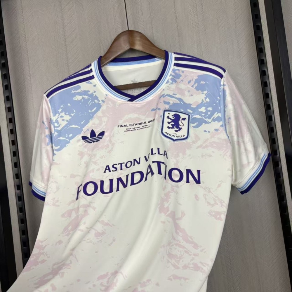 2026 Aston Villa Europa League Finals Jersey Fan version