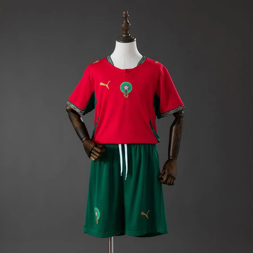 Morocco 2026 World Cup Home Kid Kits