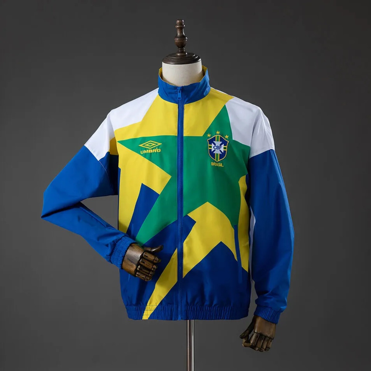 2026 Windbreaker Brazil Vintage Style Sport Unifom
