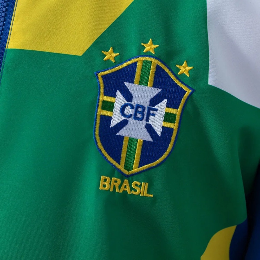 2026 Windbreaker Brazil Vintage Style Sport Unifom