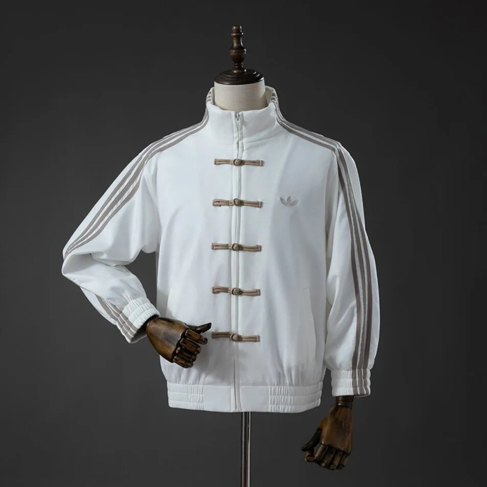 2026 White CNY Tang Jacket