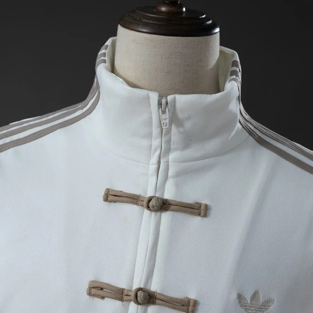 2026 White CNY Tang Jacket