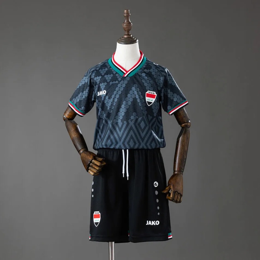 Iraq 2026 World Cup Second Away Kid Kits