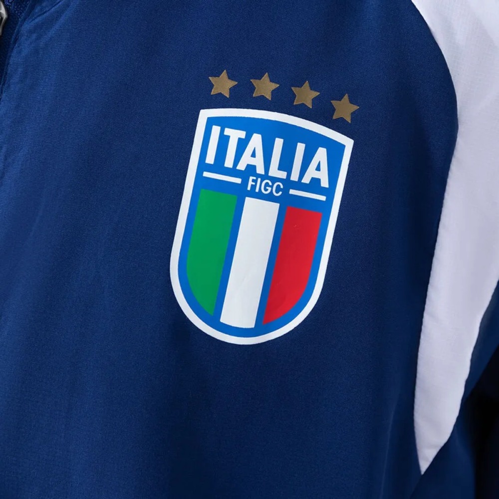 2026 Italy Royal Blue Jacket Windbreaker