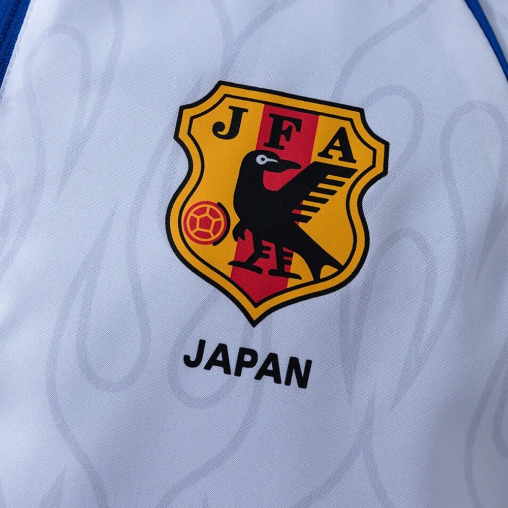 1998 Japan Blue and White Reversible Windbreaker