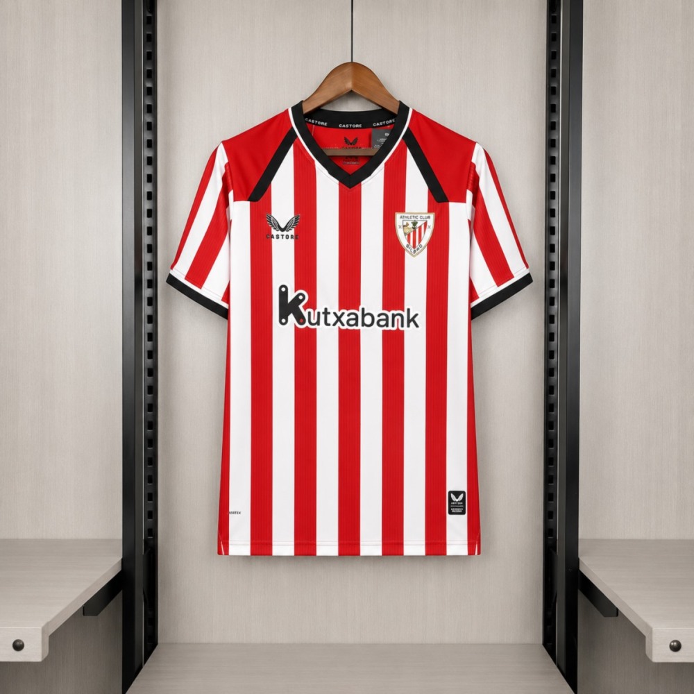 2026/27 Athletic Bilbao Home Jersey Fan version