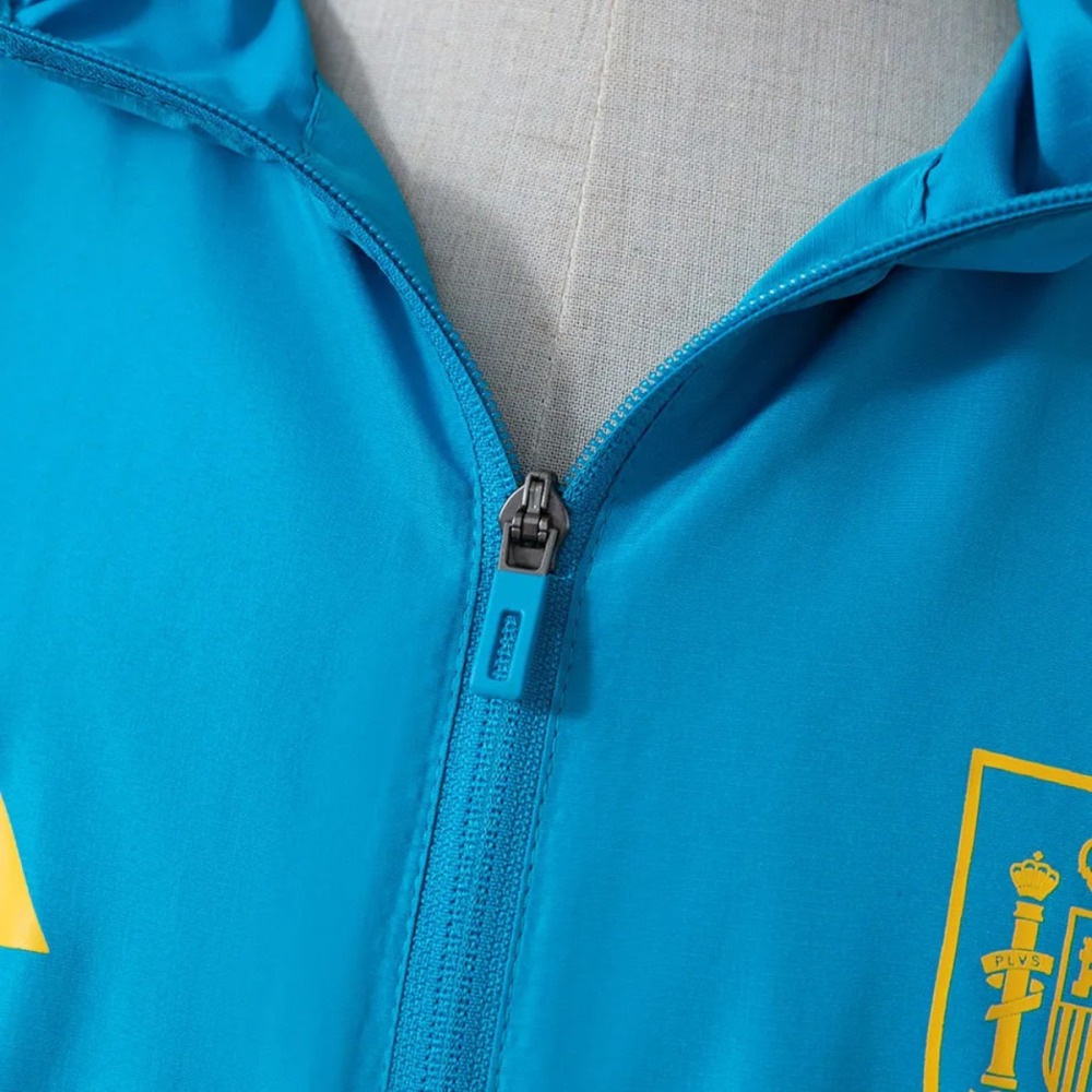 2026 Spain Blue Windbreaker