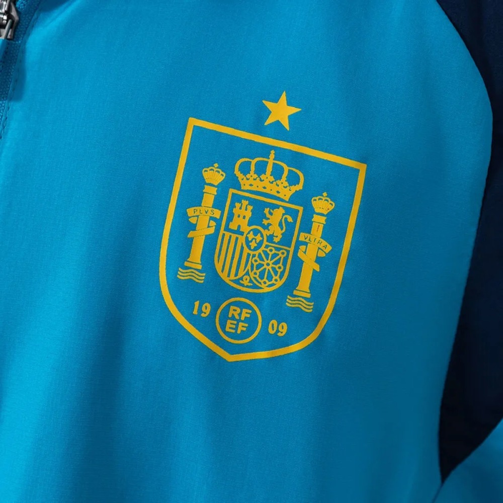 2026 Spain Blue Windbreaker