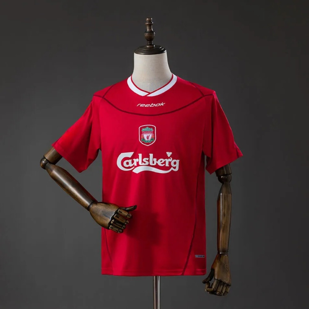 Retro Liverpool 2002/04 Home Jersey Fan Version