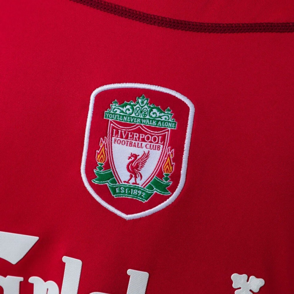 Retro Liverpool 2002/04 Home Jersey Fan Version