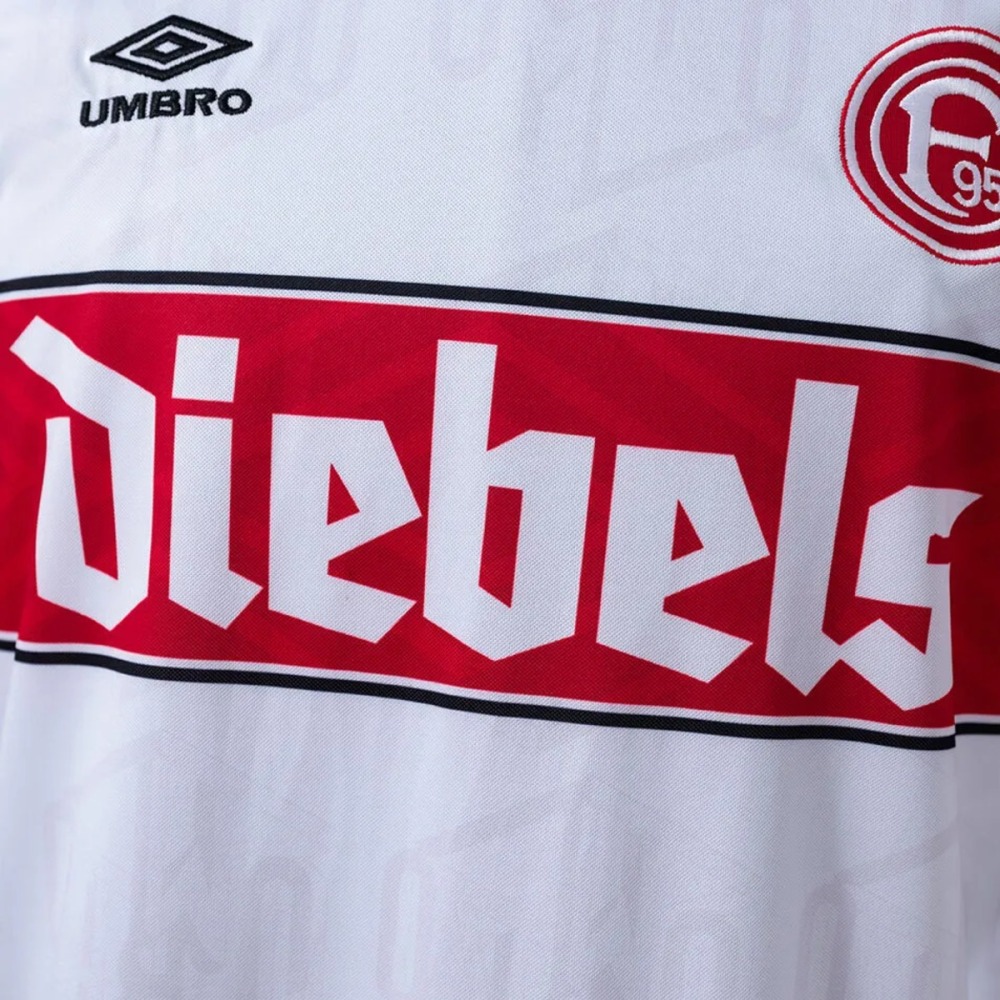 Retro Fortuna Düsseldorf 1996 Home Jersey Fan Version