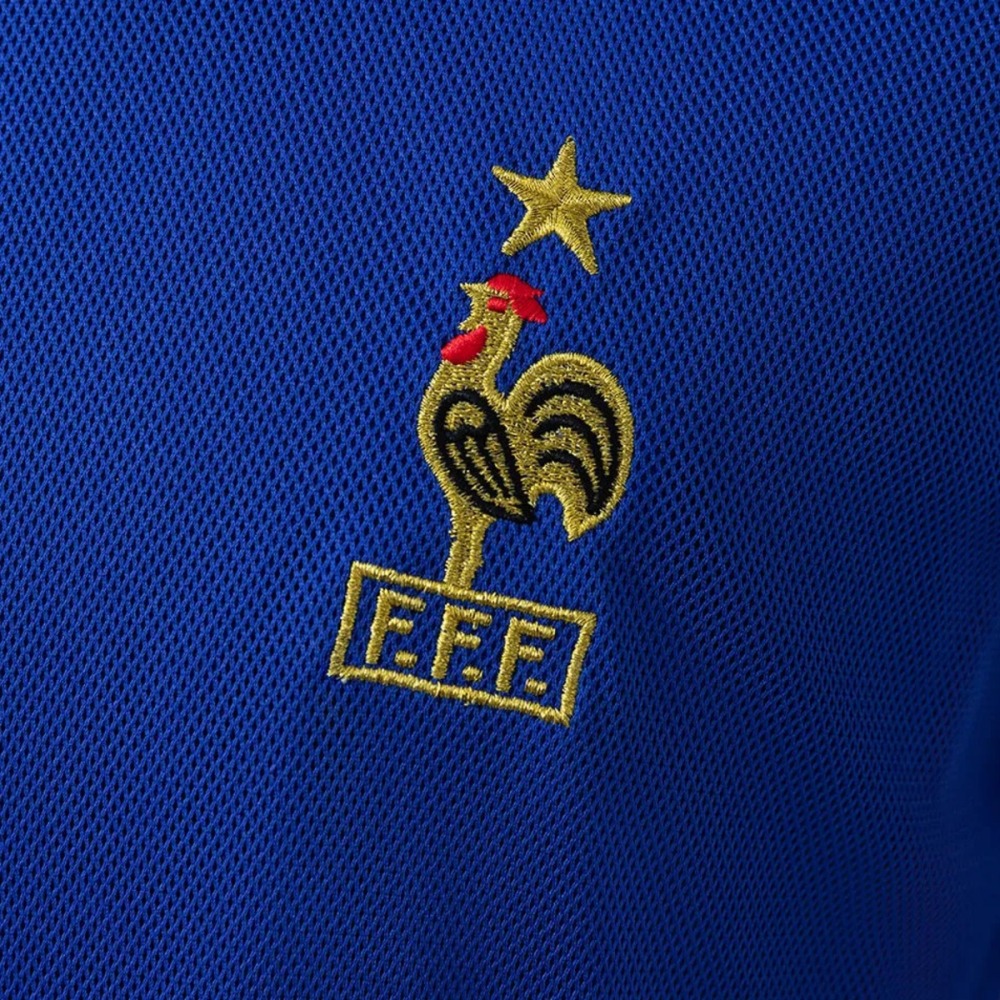 Retro France 2002 Home Jersey Fan Version