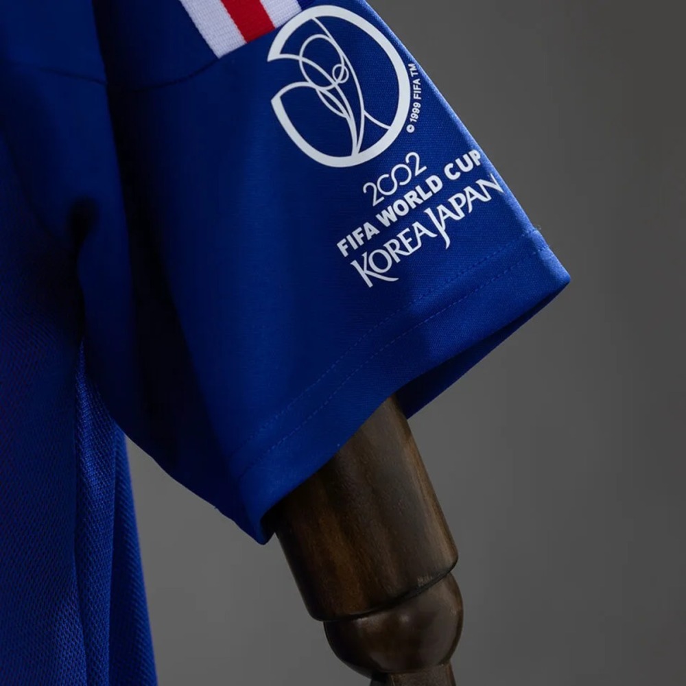 Retro France 2002 Home Jersey Fan Version