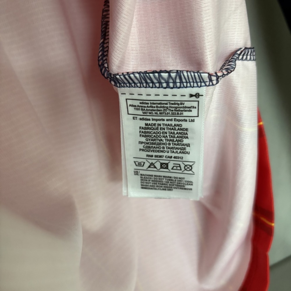 Spain 2026 World Cup Home Jersey Long Sleeve S-4XL