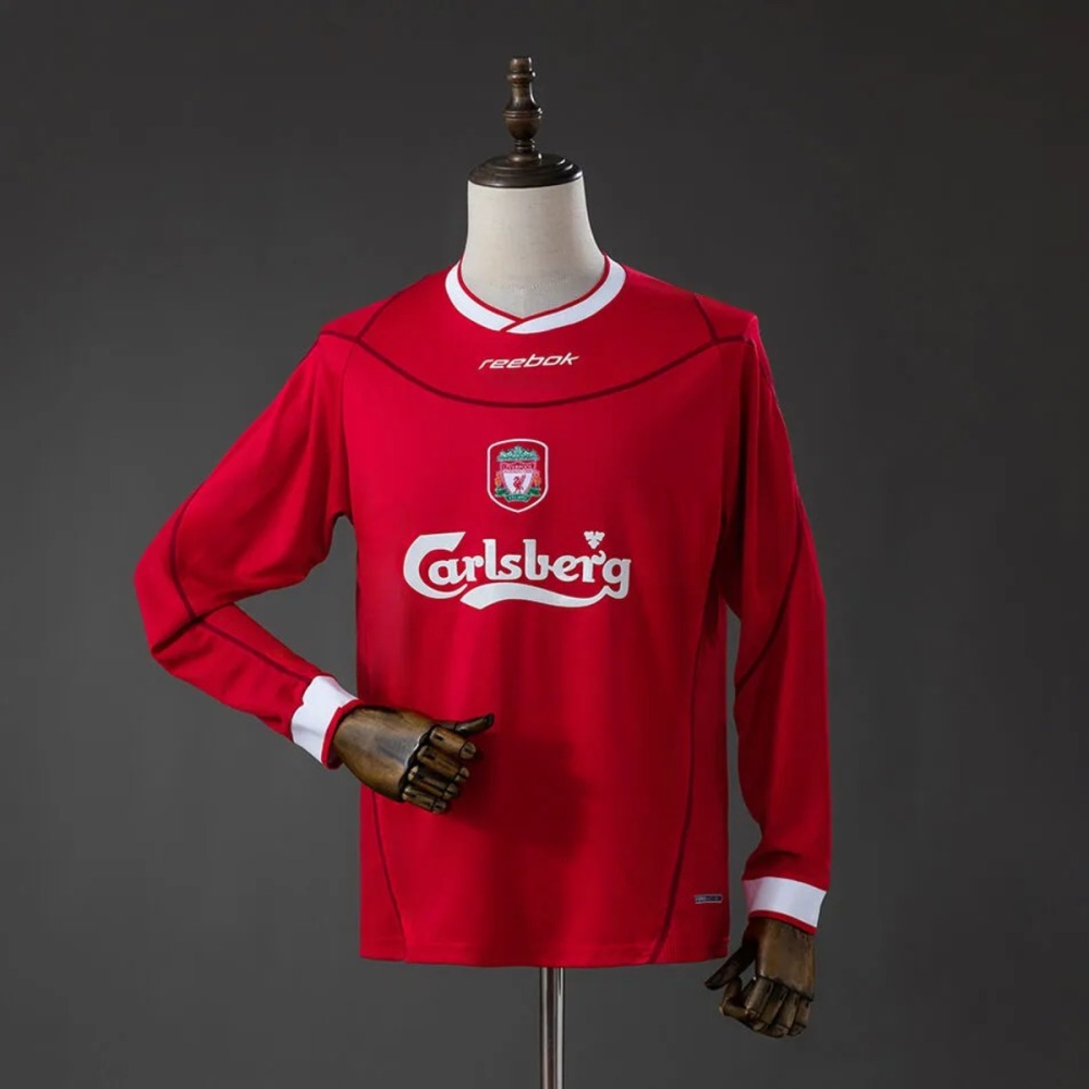 Retro Liverpool 2002/04 Home Jersey Fan Version