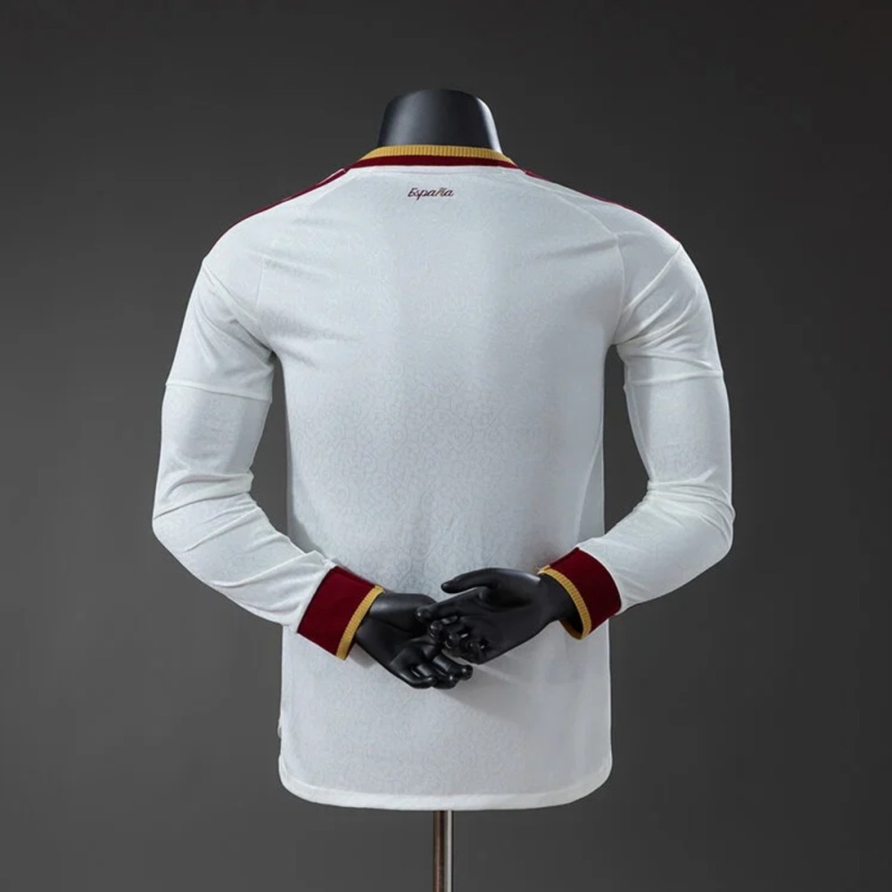 Spain 2026 World Cup Away Jersey Long Sleeve Player version