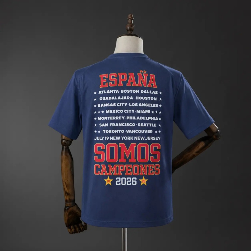 Spain Somos Campeones Tee - Royal Blue