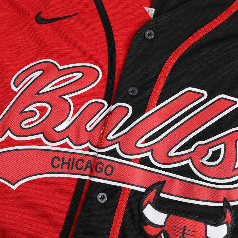 MLB Chicago Cubs Red and Black Jesrey JORDAN #23
