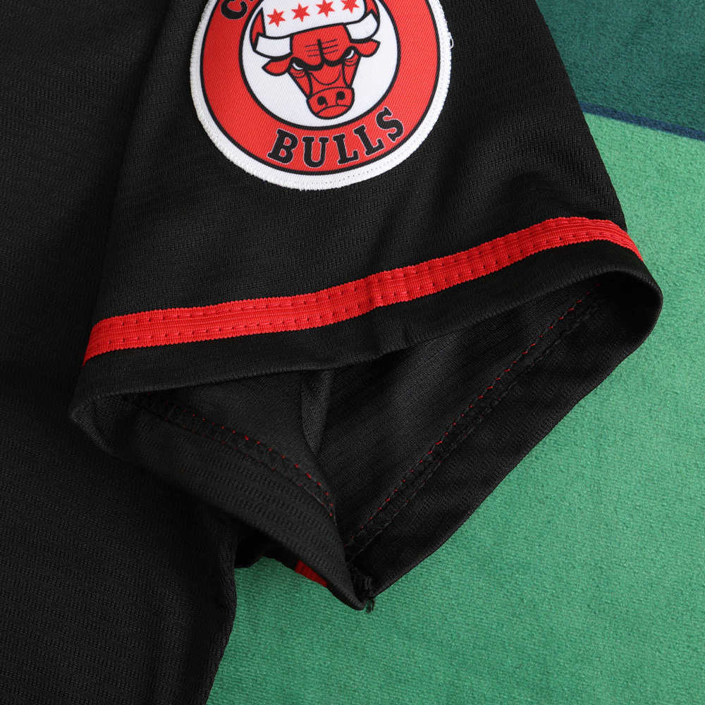 MLB Chicago Cubs Red and Black Jersey JORDAN #23