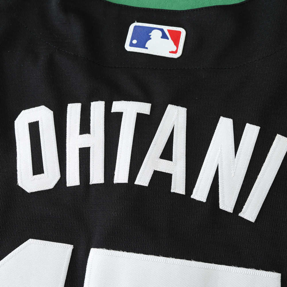 MLB LosAngeles Dodgers Black Jersey OHTANI #17