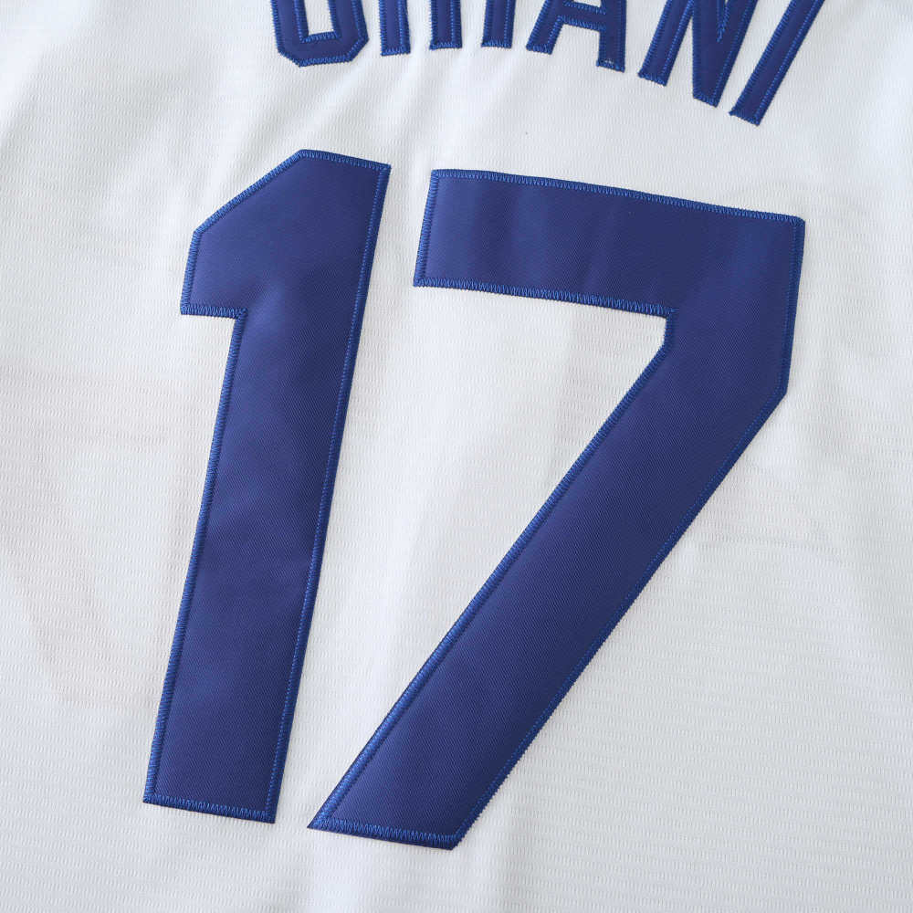 MLB LosAngeles Dodgers White Jersey OHTANI #17