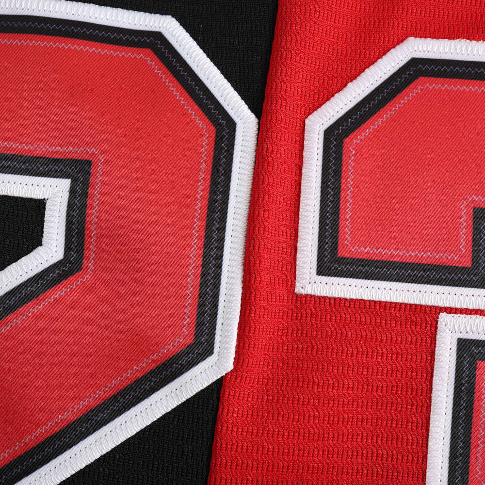 MLB Chicago Cubs Red and Black Jersey JORDAN #23