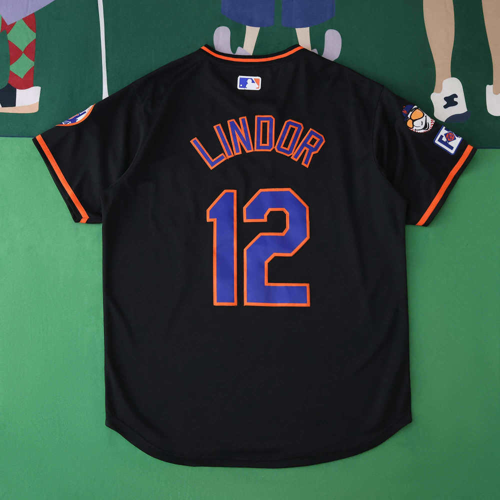 MLB 2025 New York Mets Black Jesrey