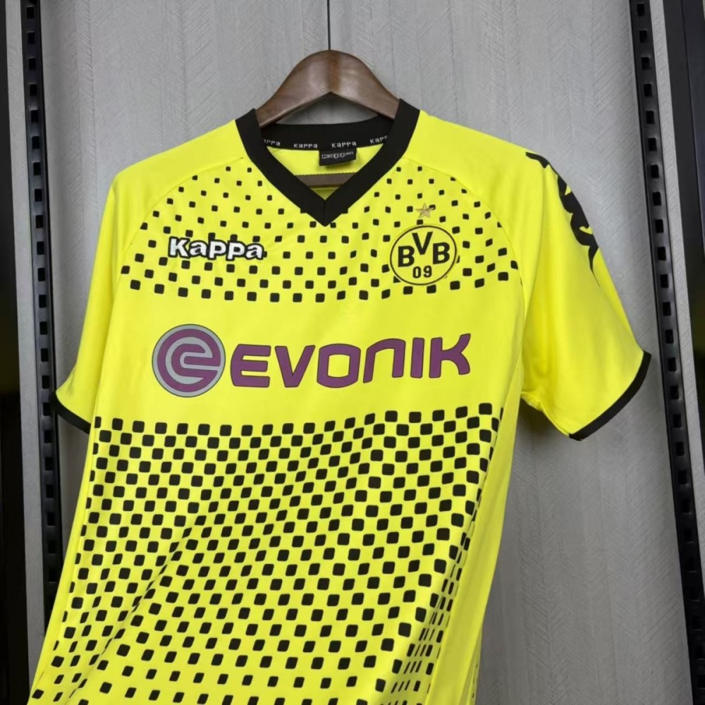 Retro Dortmund 2011/12 Home Jersey Fan Version