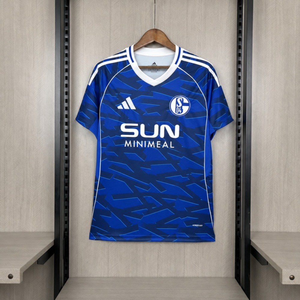2025/26 FC Schalke 04 Home Jersey Fan Version