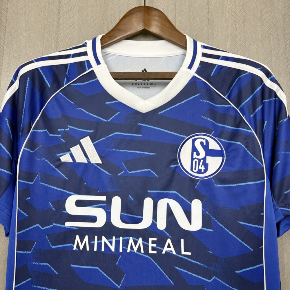 2025/26 FC Schalke 04 Home Jersey Fan Version